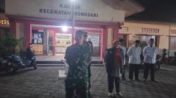 TNI Bersama Komponen Pendukung Tingkatkan Pengawasan Wilayah Melalui Patroli Malam