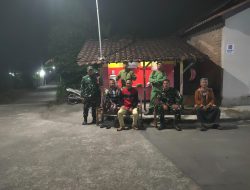 Koramil 09/Prambanan Dan Warga Randusari Bersinergi Menjaga Keamanan Lingkungan