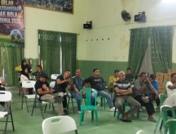 Kodim 0723/Klaten Gelar Nobar Kebangsaan Piala Dunia, Perkuat Kebersamaan TNI Dan Rakyat