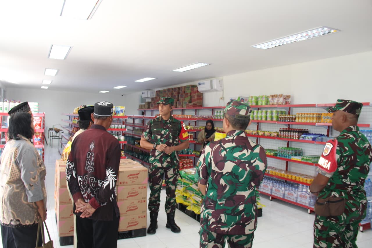Dandim 0723/Klaten Hadiri Vicon Bersama Wakil Panglima TNI Sekaligus Tinjau KDKMP Desa Kajen