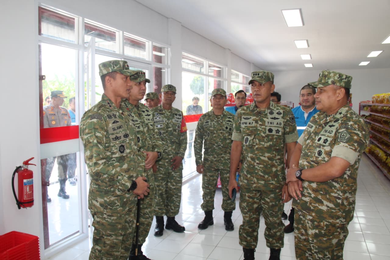Ka Roren Srenum TNI Tinjau KDKMP Di Klaten, Apresiasi Progres Pembangunan Koperasi Merah Putih