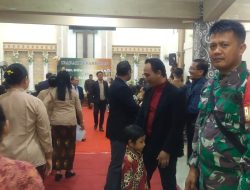 Jamin Rasa Aman Beribadah, Babinsa Dan Polsek Delanggu Amankan Penahbisan Pendeta