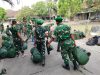 Pasukan Yonif Teritorial Pembangunan Mulai Tiba Di Klaten, Perkuat Pertahanan Dan Dukung Pembangunan Daerah