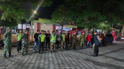 Patroli Gabungan Di Wonosari, TNI dan Forkopimcam Antisipasi Gangguan Keamanan Sejak Dini