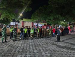 Patroli Gabungan Di Wonosari, TNI dan Forkopimcam Antisipasi Gangguan Keamanan Sejak Dini