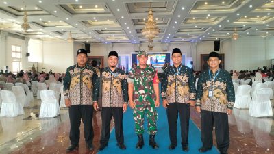 Wujudkan Kegiatan Aman Dan Kondusif, Babinsa Buntalan Hadiri Lepas Sambut Murid SD Muhammadiyah Tonggalan