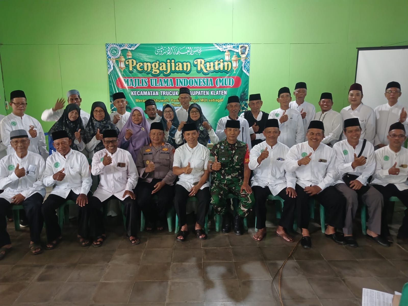 Pengajian Rutin MUI dan Ormas Keagamaan Pererat Silaturahmi Antar Elemen Masyarakat Trucuk