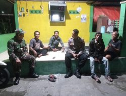 Babinsa dan Bhabinkamtibmas Intensifkan Patroli Wilayah, Perkuat Kamtibmas Di Desa Ngaren