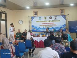 Danramil 24/Klaten Utara Hadiri Pencanangan Desa Bersinar Se-Kecamatan Klaten Utara