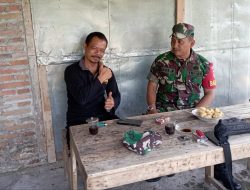 Jalin Kedekatan Dengan Masyarakat, Babinsa Desa Ngaren Serap Aspirasi Warga