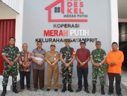 Dandim 0723/Klaten Tinjau KDKMP Gayamprit Dan Ikuti Vicon Bersama Wakil Panglima TNI