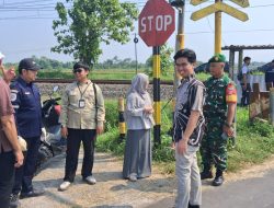 Perlintasan Ka Desa Titang Klaten Diverifikasi Untuk Tingkatkan Keselamatan