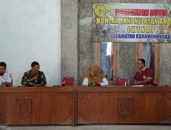 Danramil Karangnongko Hadiri Pertemuan KTNA, Perkuat Sinergi Dukung Ketahanan Pangan