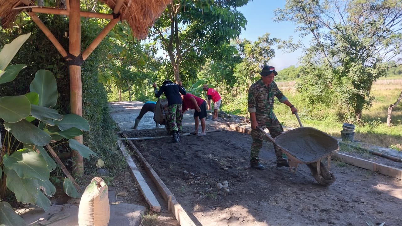 Betonisasi Jalan KBMKB Ke-34 Desa Malangjiwan Rampung 100 Persen, Perkuat Akses Pertanian Dan Tingkatkan Kesejahteraan Warga