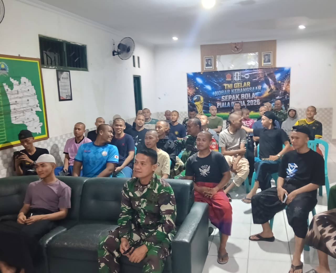 Kodim 0723/Klaten Gelar Nobar Piala Dunia 2026 Di 24 Titik, Eratkan Kebersamaan