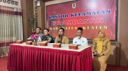 Sambut Hari Jadi Klaten Dan Kemerdekaan RI, Forkopimcam Prambanan Bersinergi Siapkan Rangkaian Kegiatan Kecamatan Sambut Hari Jadi Klaten Dan Kemerdekaan RI, Forkopimcam Prambanan Bersinergi Siapkan Rangkaian Kegiatan Kecamatan