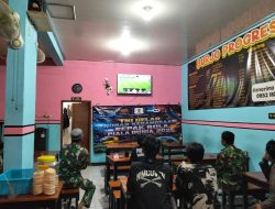 Perebutan Tempat Ketiga, Kodim 0723/Klaten Gelar Nobar Piala Dunia 2026 Gandeng UMKM