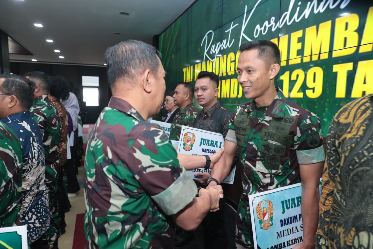 Borong Juara LKJ TMMD Ke-128 di Mabesad, Kodam IV/Diponegoro Buktikan Dominasi Publikasi Nasional