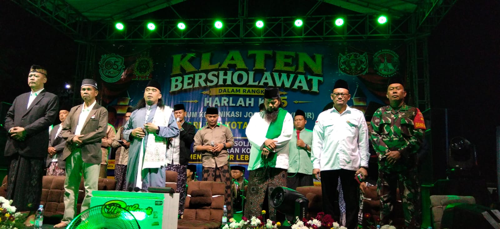 Peringati Harlah FKJR Ke-5, Klaten Bersholawat Hadirkan Semangat Kebersamaan Dan Religiusitas