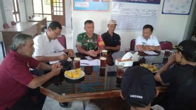 Babinsa Koramil 06/Kebonarum Hadiri Rakor Pengairan Desa Nglinggi, Perkuat Sinergi Kelancaran Irigasi Dan Produksi Pertanian Babinsa Koramil 06/Kebonarum Hadiri Rakor Pengairan Desa Nglinggi, Perkuat Sinergi Kelancaran Irigasi Dan Produksi Pertanian