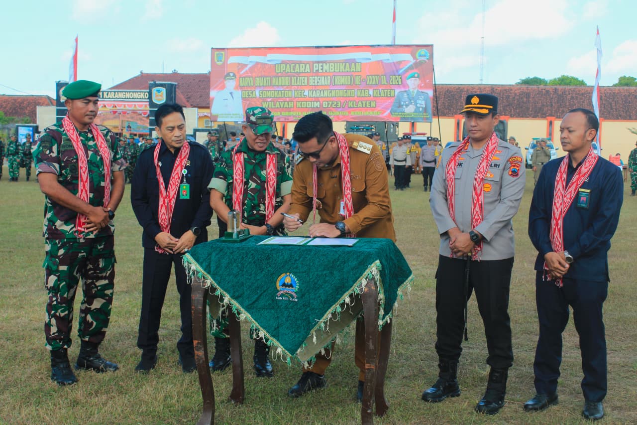 Bupati Klaten Resmi Buka KBMKB Ke-35, Sinergi Percepat Pembangunan Desa Somokaton