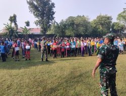 MPLS SMP Negeri 1 Jogonalan, Babinsa Berikan Materi Kedisiplinan Kepada Ratusan Siswa