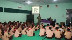 Kodim 0723/Klaten Tanamkan Wawasan Kebangsaan Dan Karakter Disiplin Kepada 60 Kadet KKRI