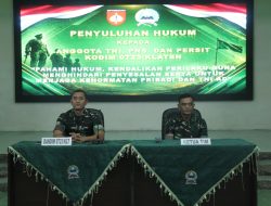 Kodim 0723/Klaten Perkuat Kesadaran Hukum Prajurit, PNS Dan Persit Melalui Penyuluhan Hukum