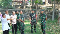 Dandim 0723/Klaten Dampingi Aster Kasdam IV/Diponegoro Survei Rencana Pembangunan Jembatan Garuda Perintis Di Klaten