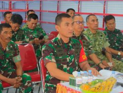 Dandim 0723/Klaten Ikuti Zoom Percepatan Pembangunan KDKMP Bersama Kaster TNI Dan Tinjau KDKMP Desa Pesu