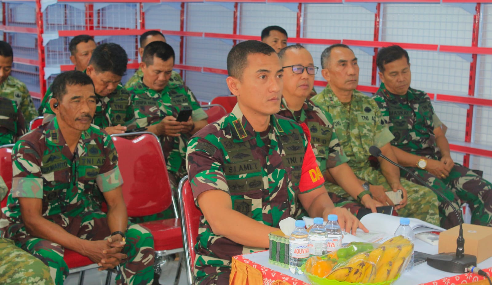 Dandim 0723/Klaten Ikuti Zoom Percepatan Pembangunan KDKMP Bersama Kaster TNI Dan Tinjau KDKMP Desa Pesu