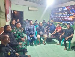 Koramil Jajaran Kodim 0723/Klaten Menjadi Ruang Kebersamaan Warga Melalui Nobar Piala Dunia 2026