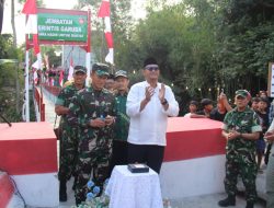 Peresmian Jembatan Perintis Garuda Perkuat Akses dan Perekonomian Warga Desa Kranggan dan Leses