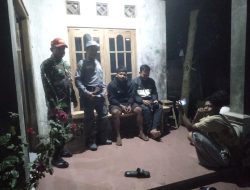 Patroli Malam Babinsa Koramil Trucuk Dan Linmas Perkuat Keamanan Lingkungan Desa Mandong Klaten