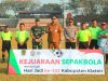 Dandim Klaten Bersama Bupati Dan Kapolres Resmi Buka Kejuaraan Sepak Bola Hari Jadi Ke-222 Kabupaten Klaten