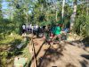 Gotong Royong TNI Dan Warga Warnai Pengerjaan Betonisasi Jalan TMMD Tahap III Di Desa Sedayu Klaten
