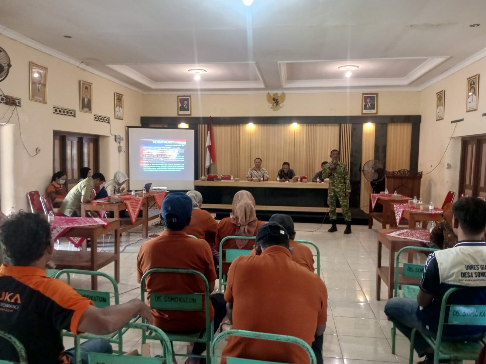 KBMKB Ke 35: Danramil Karangnongko Tanamkan Semangat Kebangsaan Dan Ketahanan Pangan Kepada Warga Somokaton