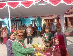 Danramil Jajaran Kodim Klaten Hadiri Upacara Peringatan Hari Jadi ke-222 Kabupaten Klaten Tingkat Kecamatan