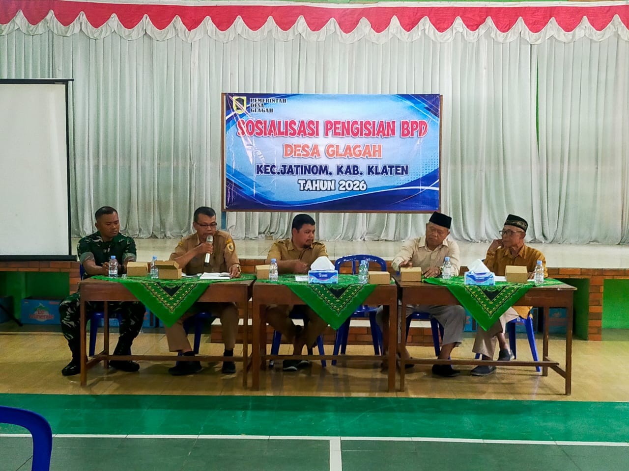 Babinsa Glagah Dorong Kolaborasi Warga Dalam Rembuk Stunting Dan Penguatan Kelembagaan Desa