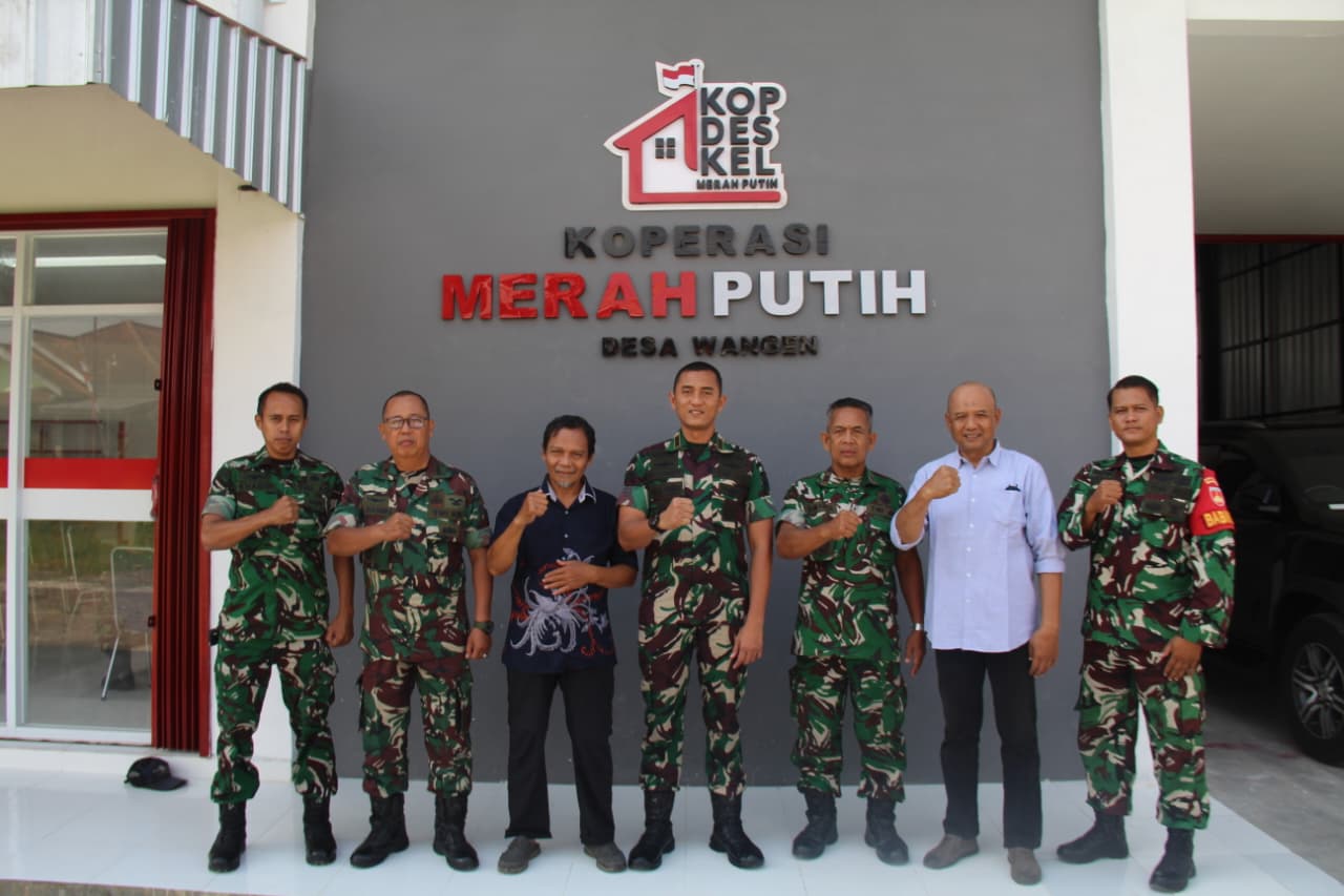 Dandim Klaten Cek KDKMP Desa Wangen, Dorong Penguatan Ekonomi dan Kesejahteraan Warga