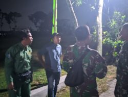 Babinsa Koramil 02/Jogonalan Dan Komduk Patroli Malam, Dorong Semangat Warga Jaga Kamtibmas