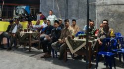 Babinsa Dan Bhabinkamtibmas Patroli Wilayah Amankan Tasyakuran HUT Ke-81 Kemerdekaan RI Di Troso Klaten