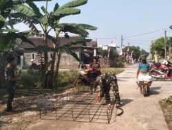 Jembatan Garuda: TNI Dan Warga Perkuat Akses Penghubung Desa Bener