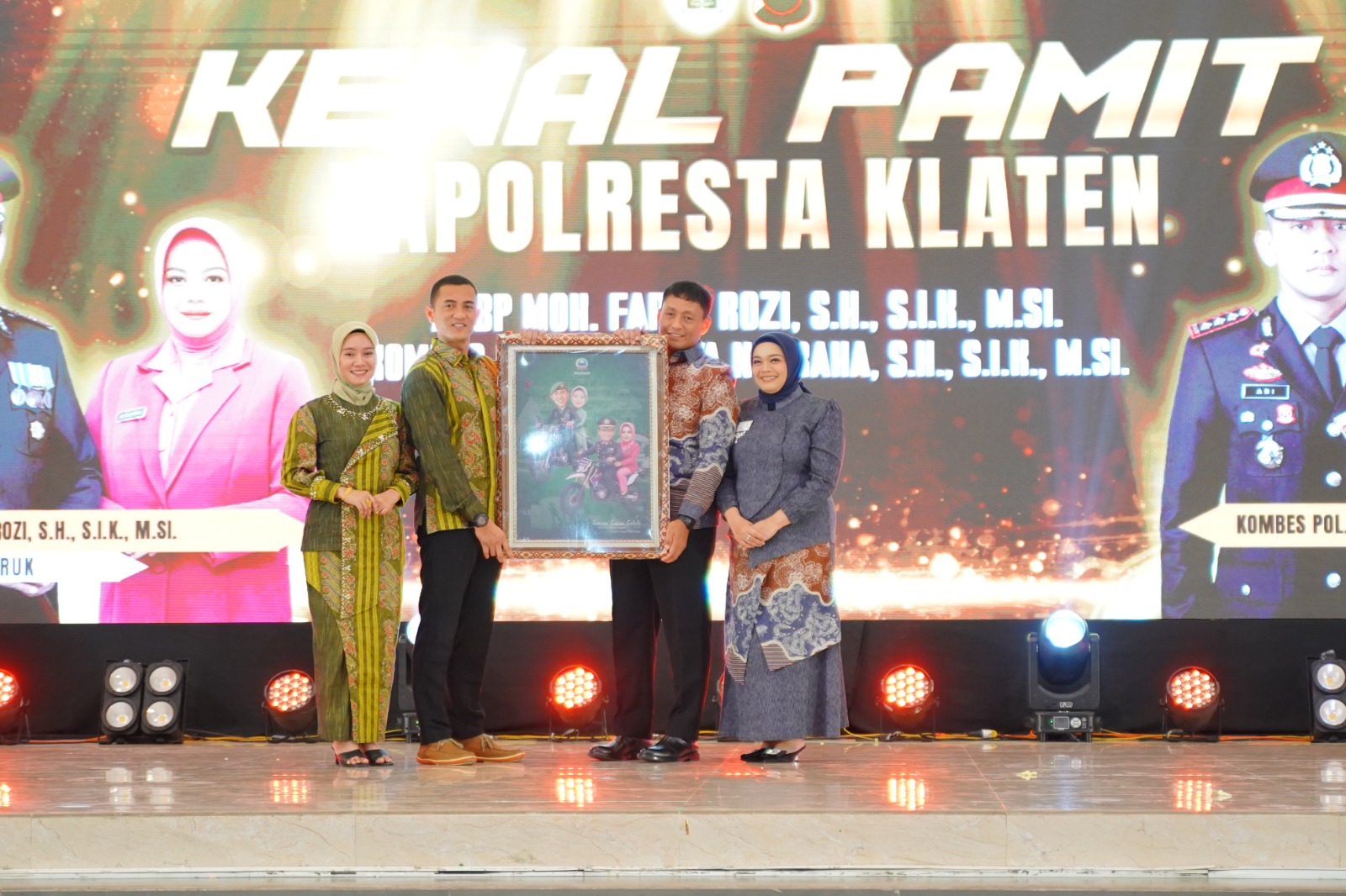 Dandim 0723/Klaten Hadiri Kenal Pamit Kapolresta Klaten, Perkuat Sinergitas Forkopimda Untuk Menjaga Kondusifitas Daerah