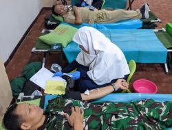 Babinsa Koramil Kota Klaten Hadiri Bakti Sosial Donor Darah, Wujud Sinergi Kemanusiaan Ketersediaan Stok Darah
