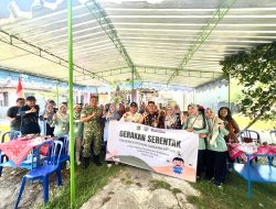 Gerakan Serentak PSN Desa Pereng Klaten, Babinsa Prambanan Ajak Warga Cegah DBD