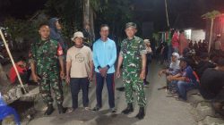 Patroli Wilayah, Babinsa Koramil 12/Manisrenggo Amankan Pentas Jathilan Di Desa Barukan