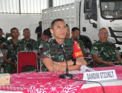 Dandim 0723/Klaten Ikuti Vicon Bersama Wapang TNI, Percepat Pembangunan KDKMP Di Seluruh Indonesia