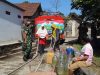Kodim 0723/Klaten Salurkan Bantuan Air Bersih untuk Warga Lereng Merapi