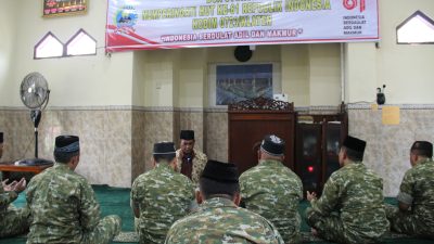 Kodim 0723/Klaten Gelar Doa Syukur HUT ke-81 RI, Untuk Indonesia Berdaulat, Adil dan Makmu Kodim 0723/Klaten Gelar Doa Syukur HUT ke-81 RI, Untuk Indonesia Berdaulat, Adil dan Makmu